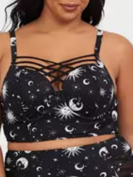 torrid Other - Torrid Sz 1x Plus Sun And Moon Swim Top